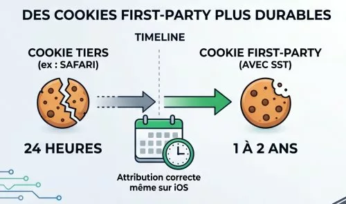 cookie first party Des cookies first party plus durables